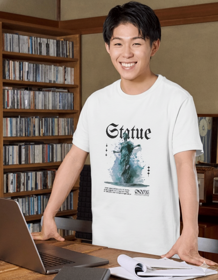 White Oversized Drop